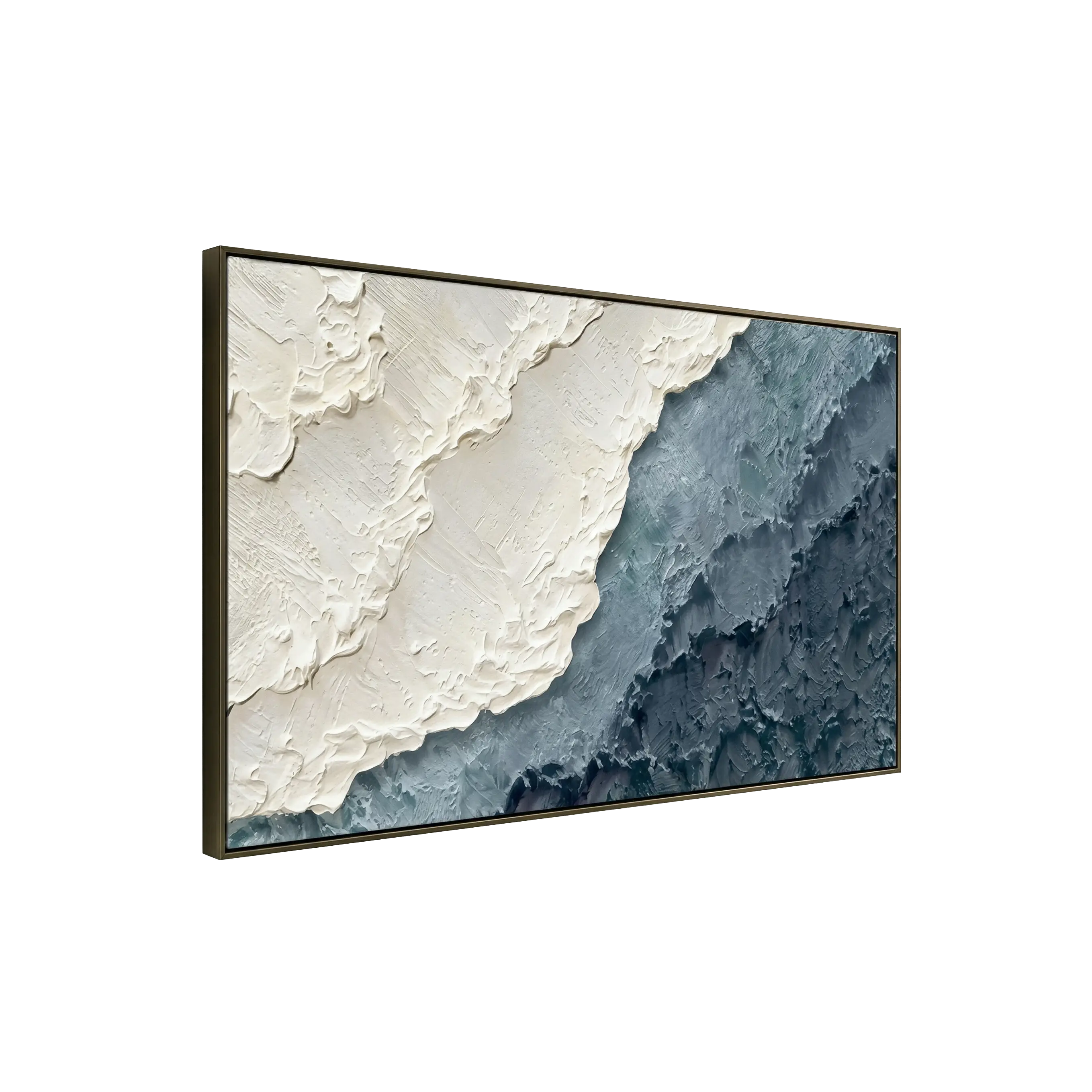 Abstract Textured Canvas Wall Art